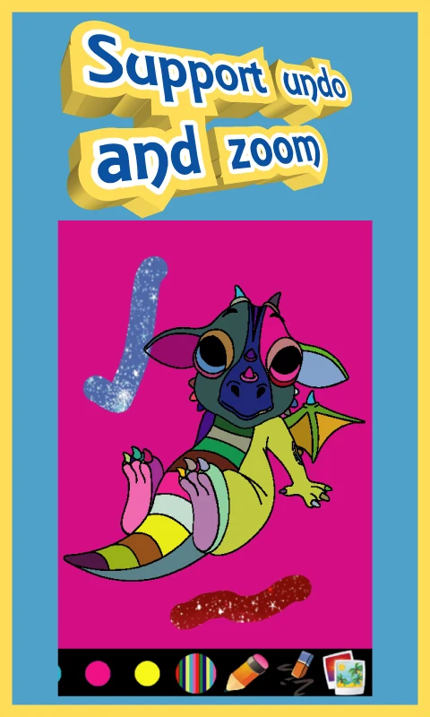 Dinosaur Coloring Pages screenshot